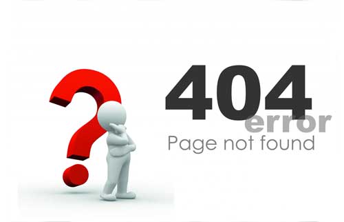 404 erreur page